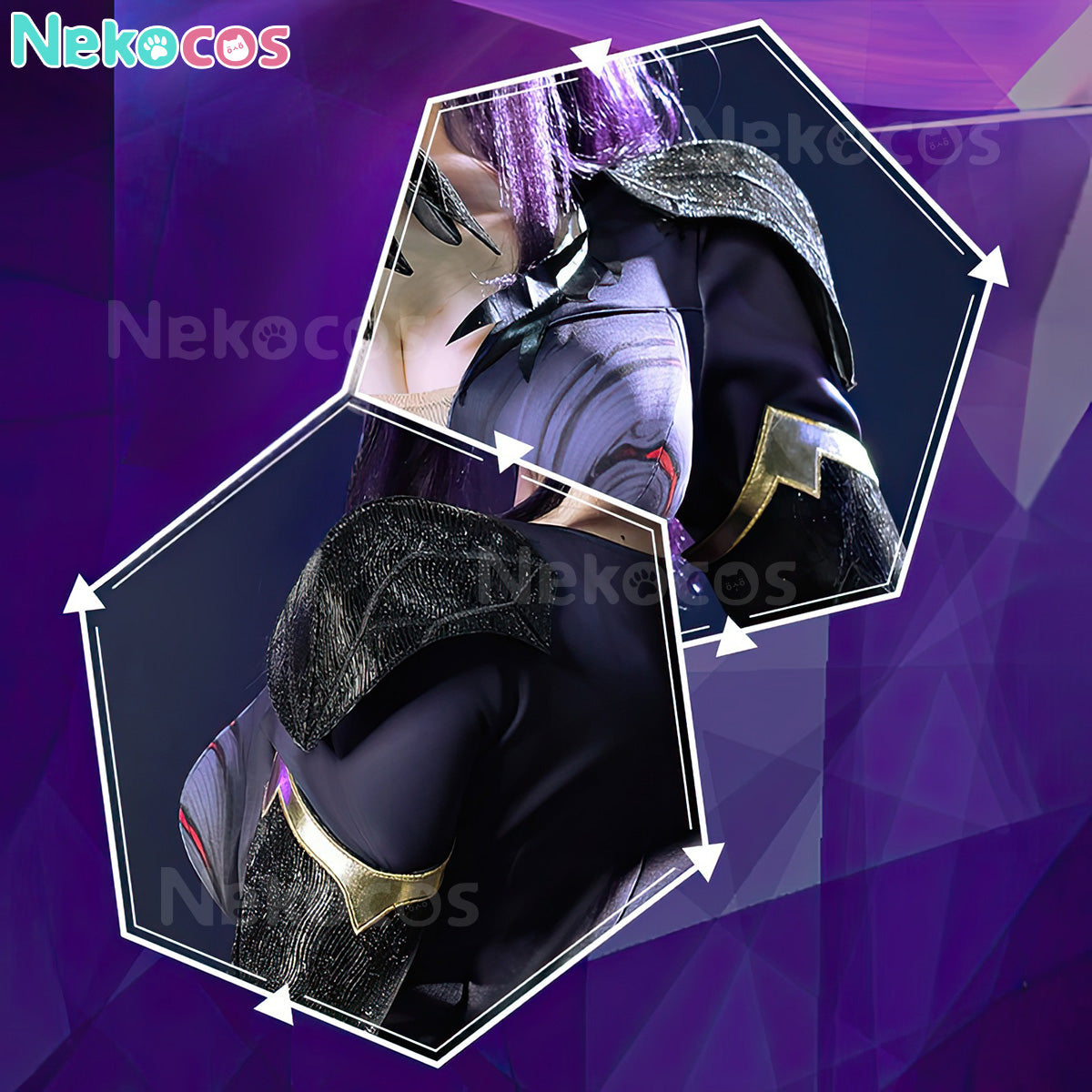 【Nekocos】Game League of Legends Cosplay Kai'Sa Cosplay Costume | In Stock