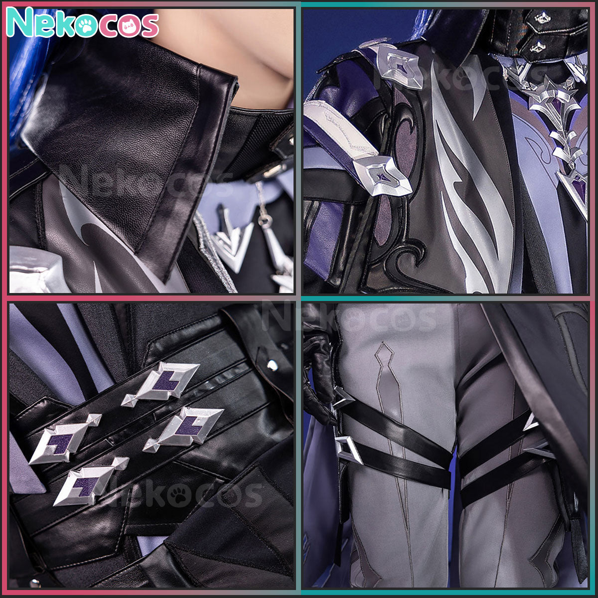 【Nekocos】Game Genshin Impact Cosplay Kyryll Chudomirovich Flins Cosplay Costume Premium Edition | Custom-Tailor
