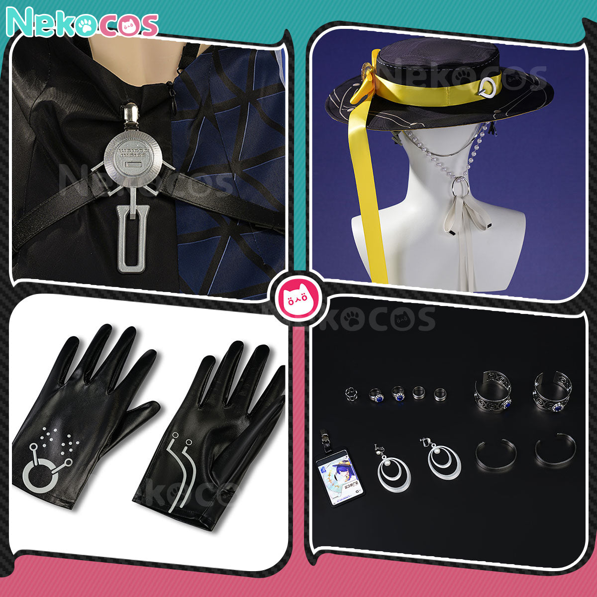 【Nekocos】Game Wuthering Waves Cosplay Lucilla Cosplay Costume | Custom-Tailor