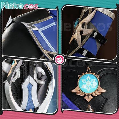 【Nekocos】Game Genshin Impact Cosplay Lohen Cosplay Costume Premium Edition | Custom-Tailor