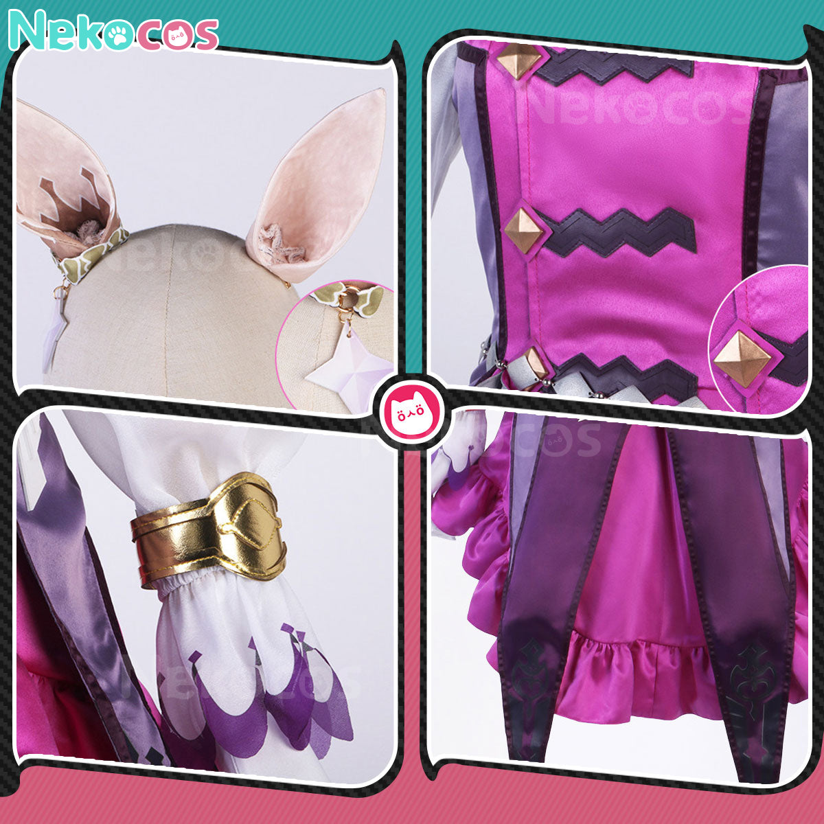 【Nekocos】Game Uma Musume Pretty Derby Cosplay Red Desire Cosplay Costume | Custom-Tailor