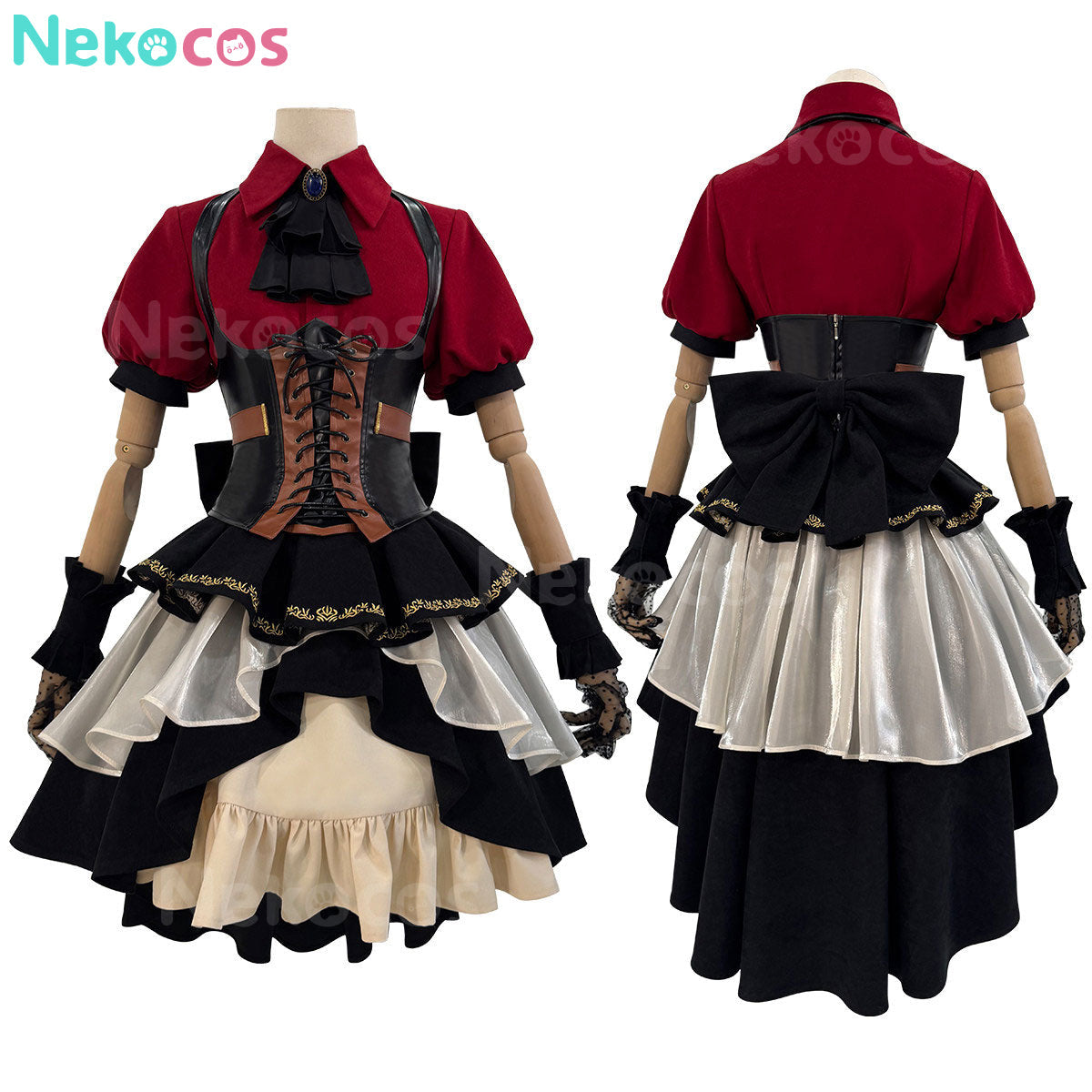 【Nekocos】Game BanG Dream! Ave Mujica Cosplay Sakiko Togawa Oblivionis Cosplay Costume | In Stock