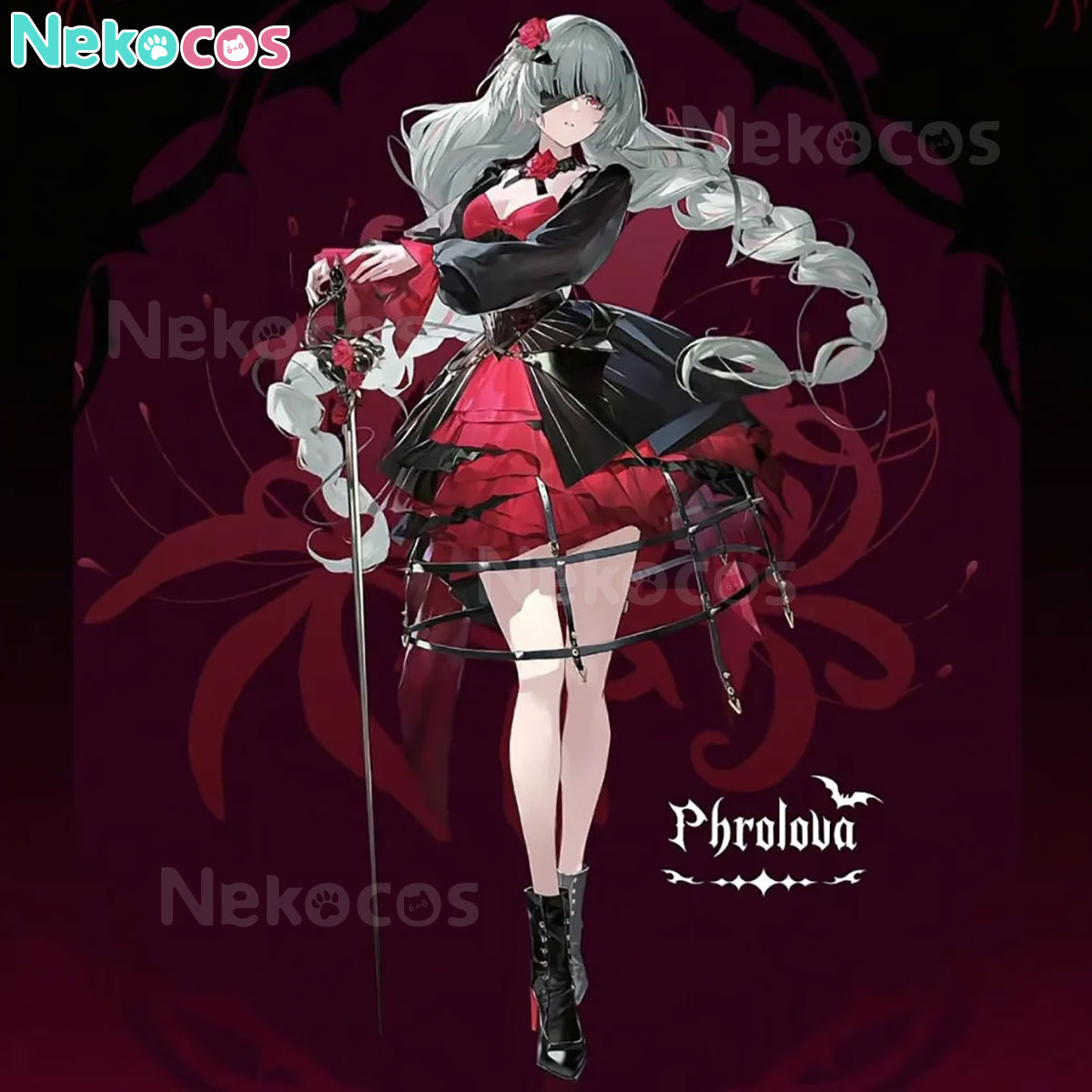 【Nekocos】Game Wuthering Waves Cosplay Phrolova March Beast Night Tales Series Cosplay Costume | Custom-Tailor