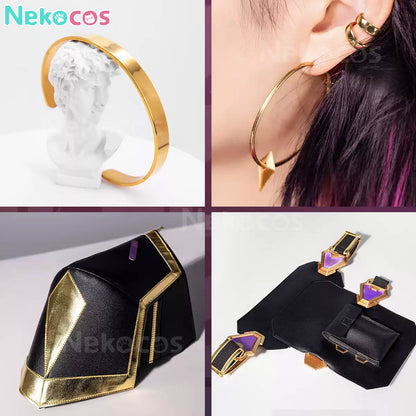 【Nekocos】Game Valorant Cosplay Reyna Cosplay Costume | In Stock