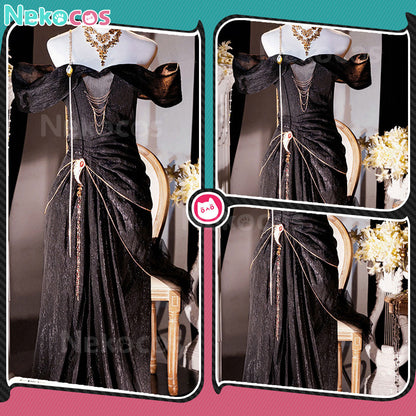 【Nekocos】Game Path to Nowhere Cosplay City Never Sleeps Shalom Cosplay Costume | In Stock