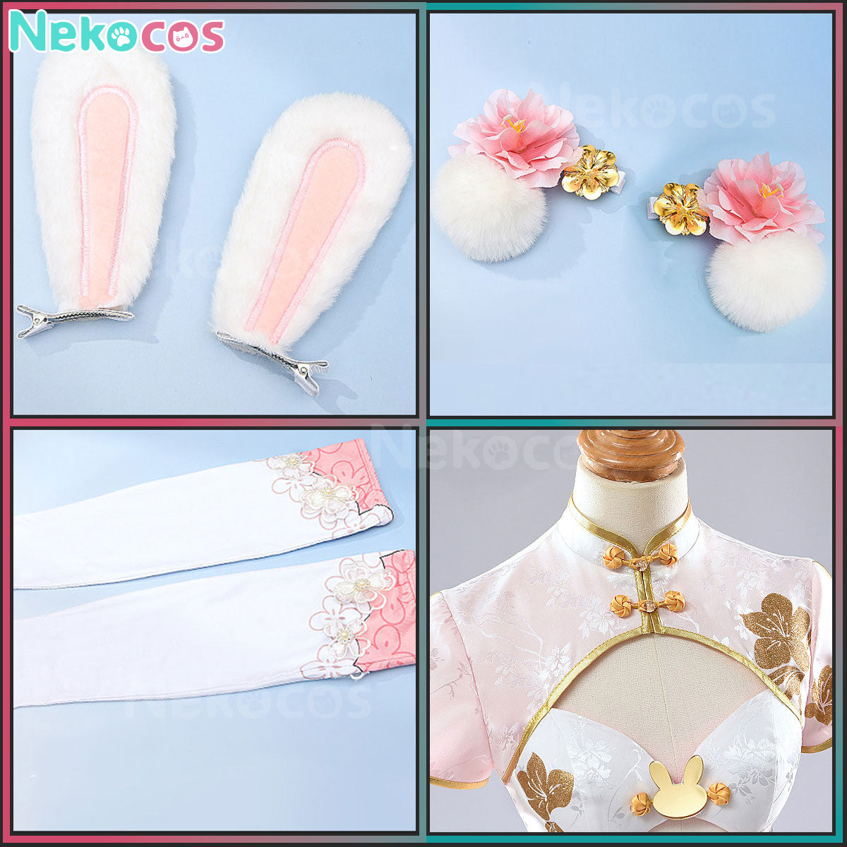 Azur Lane USS Laffey Cheongsam Costume - Custom Tailored QualityAnime,Azur Lane,Costume
