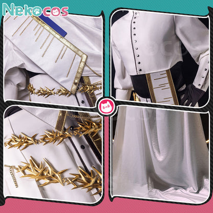 【Nekocos】Game Arknights Ambience Synesthesia Cosplay Ulpianus Evangelist Cosplay Costume Premium Edition | Custom-Tailor