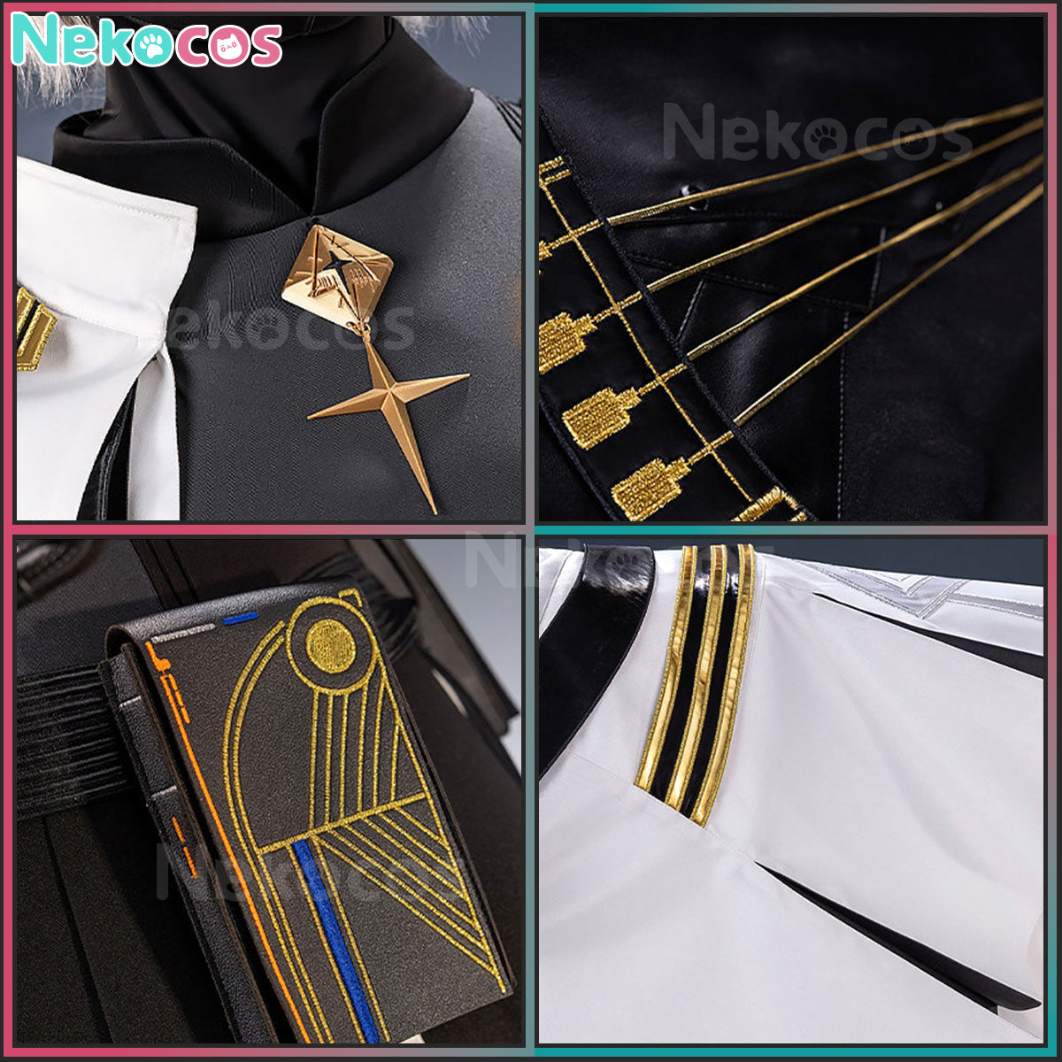 【Nekocos】Game Arknights Cosplay Ulpianus Attention to the Abyss Cosplay Costume | In Stock