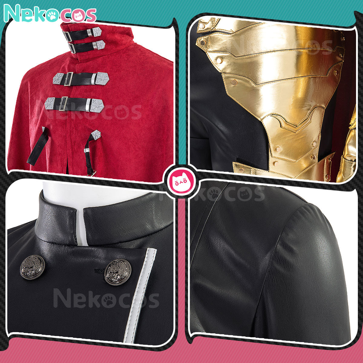 【Nekocos】Game Cosplay Vincent Valentine Cosplay Costume | Custom-Tailor