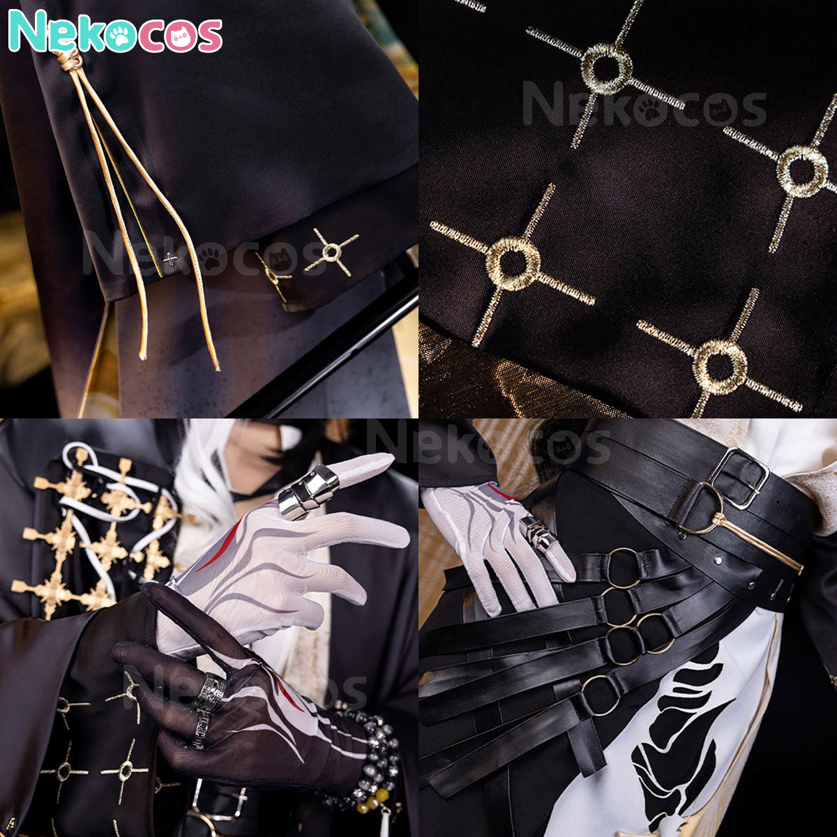 【Nekocos】Game Arknights Cosplay Wang Cosplay Costume Premium Edition | Custom-Tailor