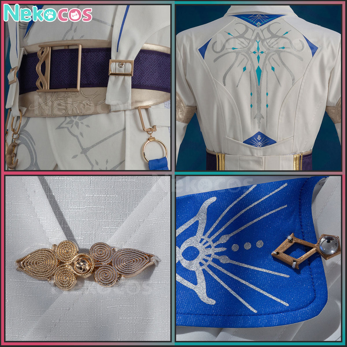 【Nekocos】Game Love and Deepspace Cosplay Xavier Lightseeker Cosplay Costume Premium Edition | In Stock
