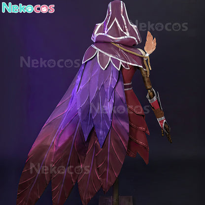 【Nekocos】Game League of Legends Cosplay Xayah Cosplay Costume | In Stock