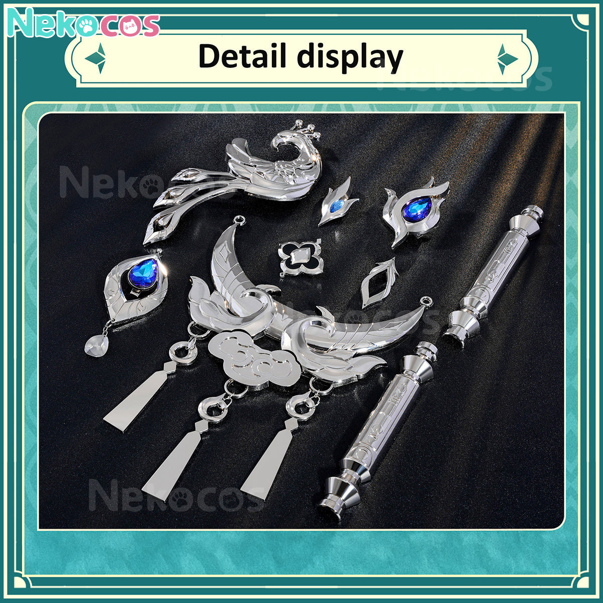 【Nekocos】Game Honkai: Star Rail Cosplay General Yao Guang Cosplay Costume Premium Edition | Custom-Tailor