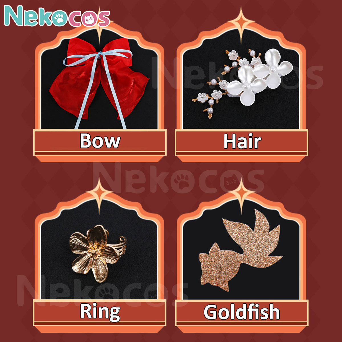 Genshin Impact Yoimiya Cosplay Costume - Custom TailoredCostume,Game,Genshin Impact