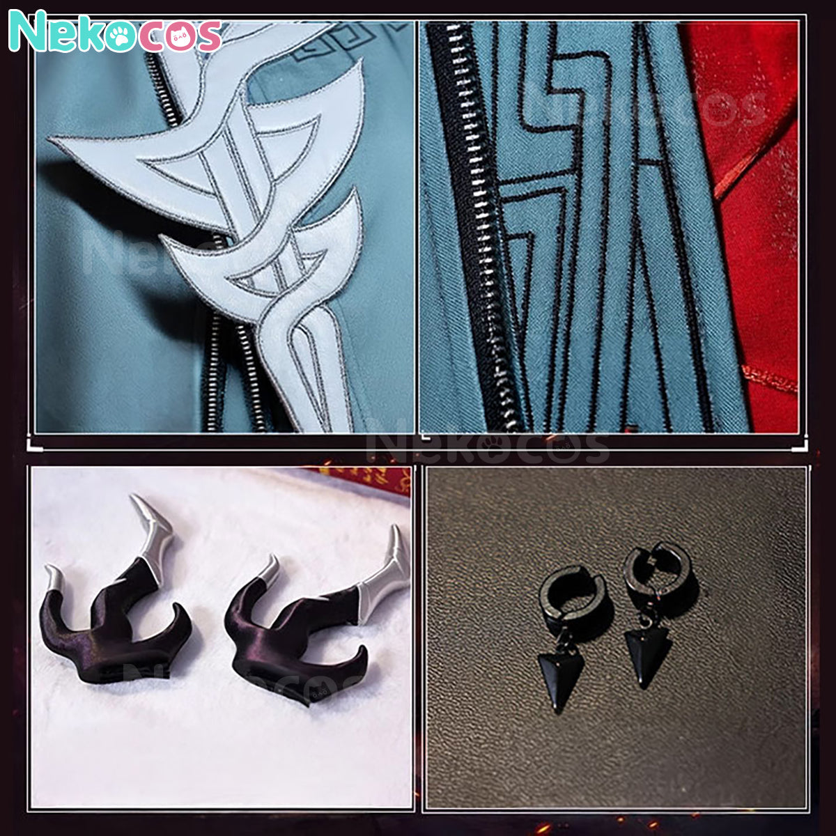 【Nekocos】Game Arknights Cosplay Yu Cosplay Costume Premium Edition | Custom-Tailor