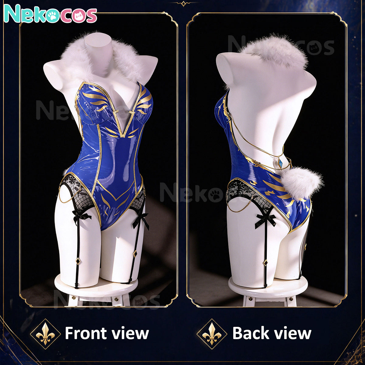 【Nekocos】Game Fate Grand Order Cosplay Artoria Pendragon (Lancer) Cosplay Costume | In Stock