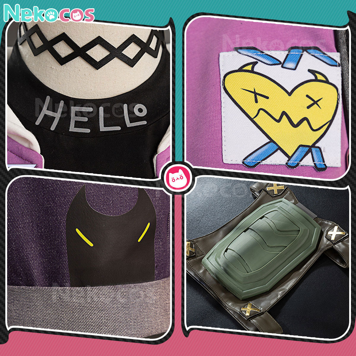 【Nekocos】Game Valorant Cosplay Clov Cosplay Costume | In Stock