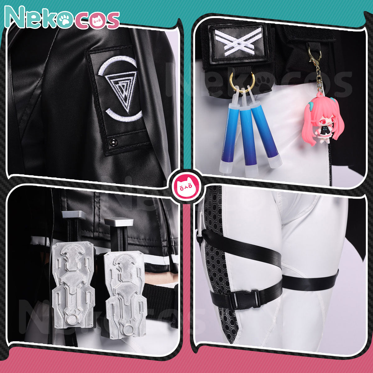 Delta Force Arknights Cosplay Costume - Nekocos In StockCostume,Delta Force,Game