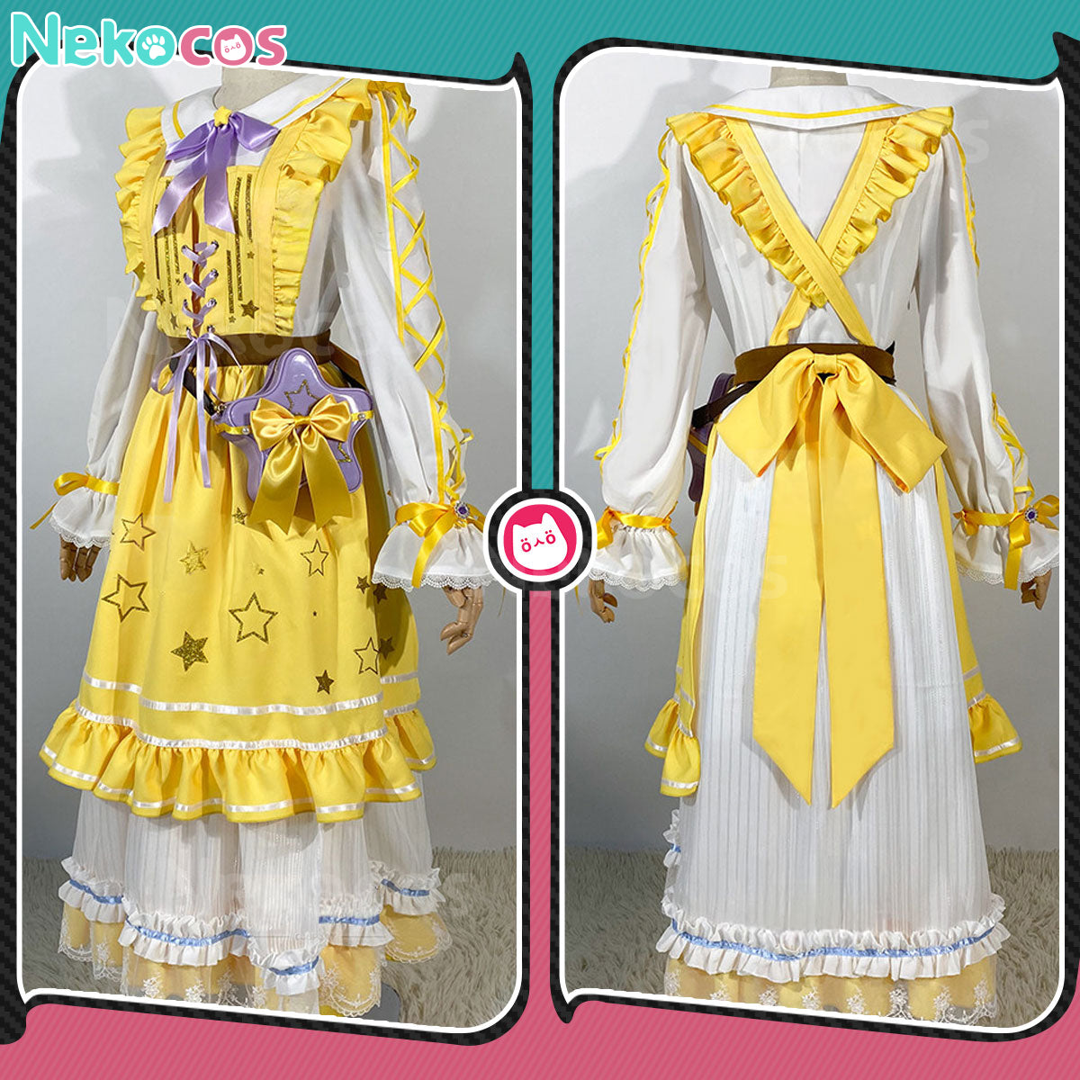 【Nekocos】Game Identity V Cosplay Toy Merchant Whispered Light Cosplay Costume | In Stock