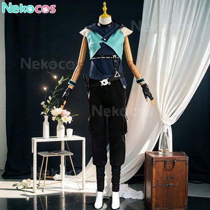 【Nekocos】Game Valorant Cosplay Jett Cosplay Costume | In Stock
