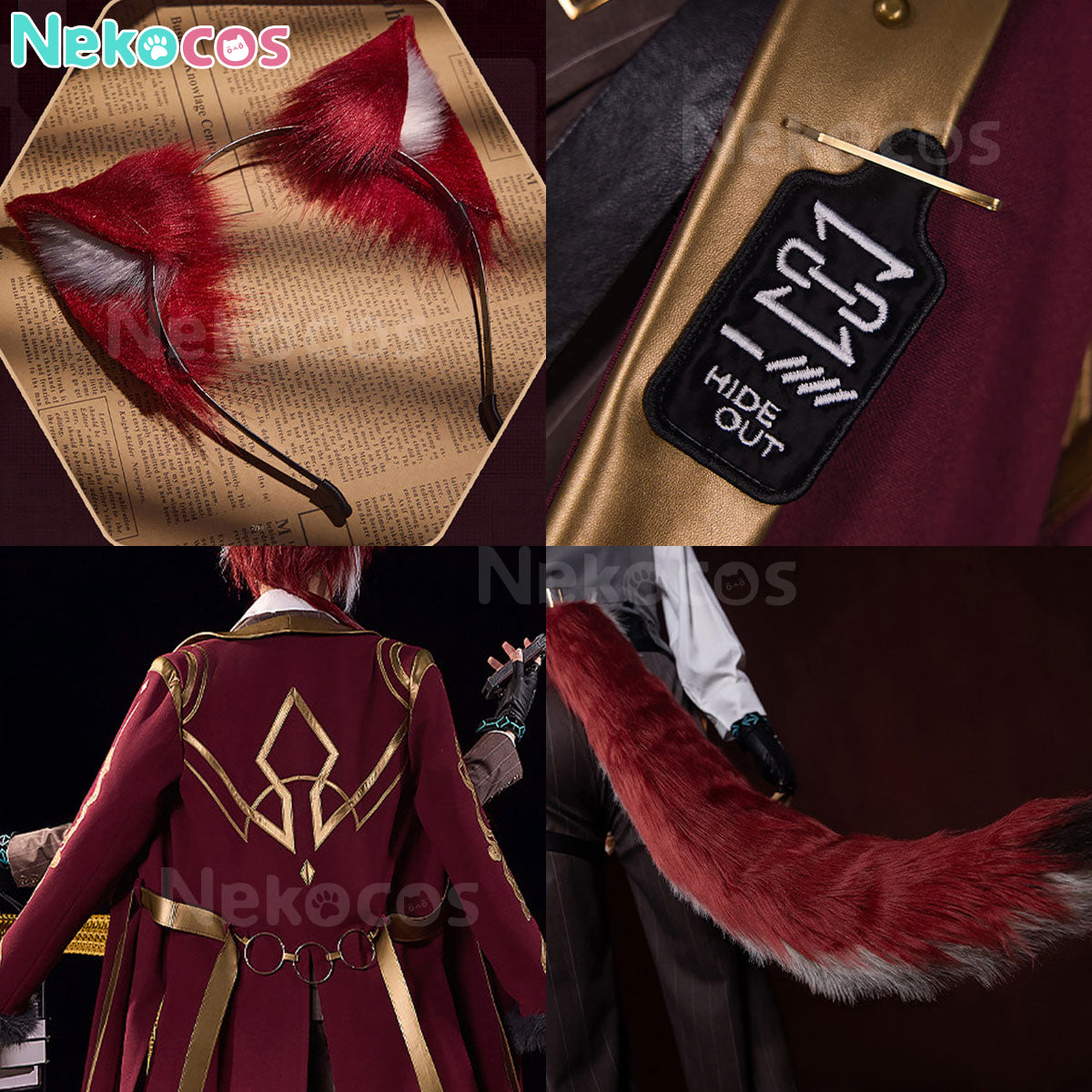 【Nekocos】Game Arknights Cosplay Demetri Certaldo Bellone Cosplay Costume Premium Edition | Custom-Tailor