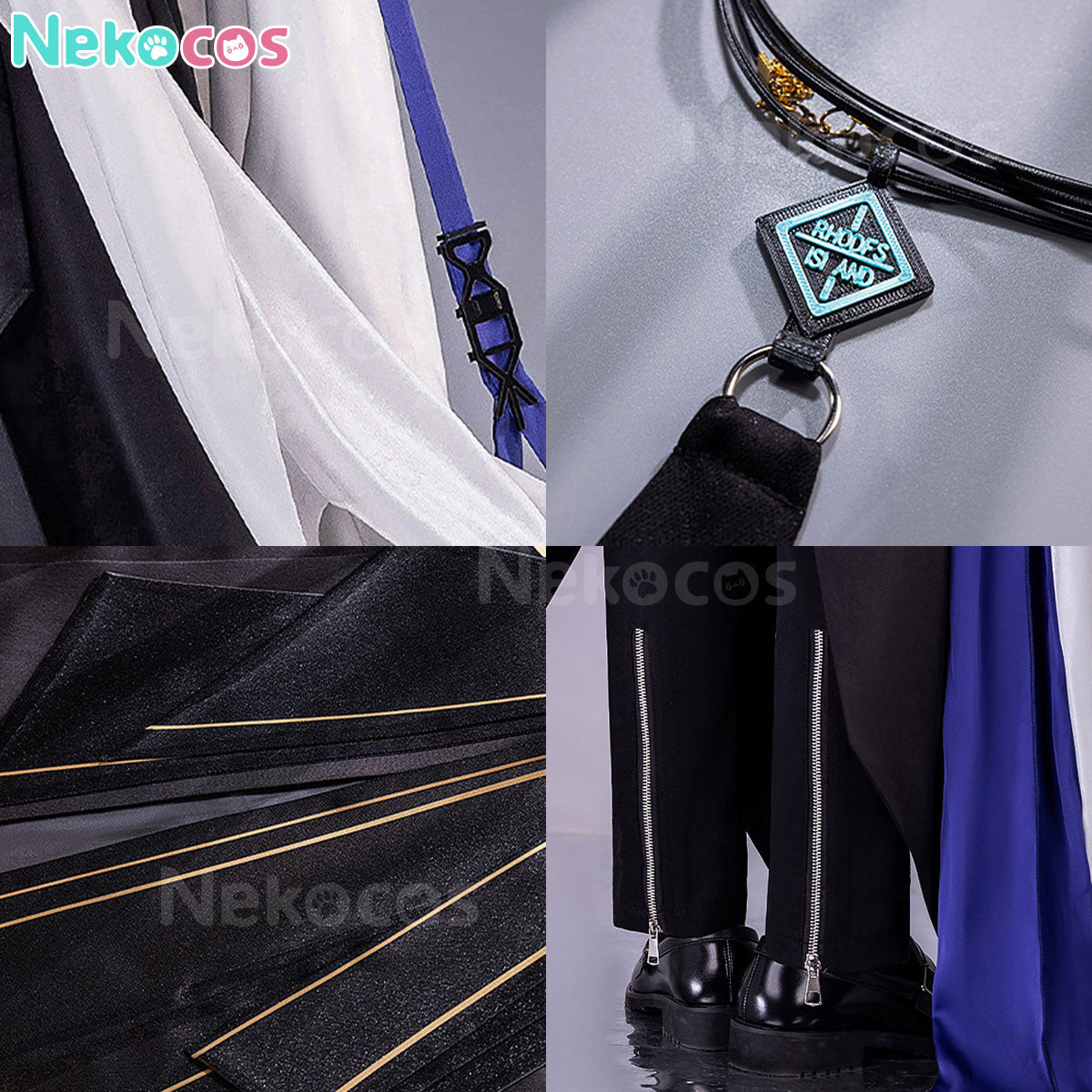 【Nekocos】Game Arknights Cosplay Tragodia Cosplay Costume Premium Edition | Custom-Tailor