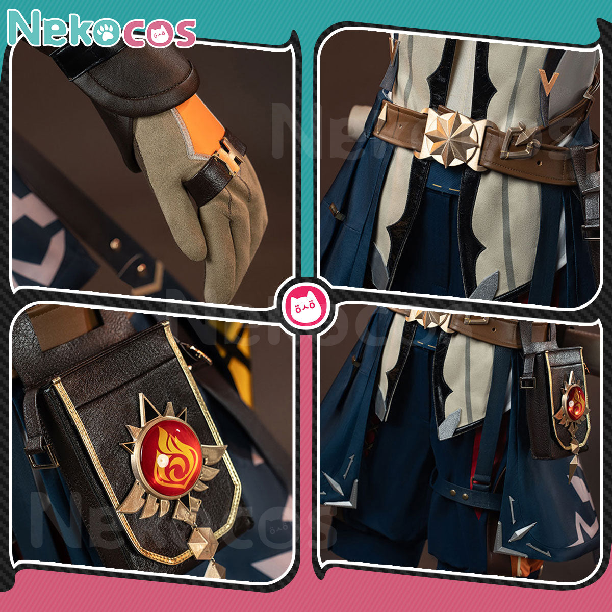 Genshin Impact Bennett Cosplay Costume - Custom TailoredCostume,Game,Genshin Impact