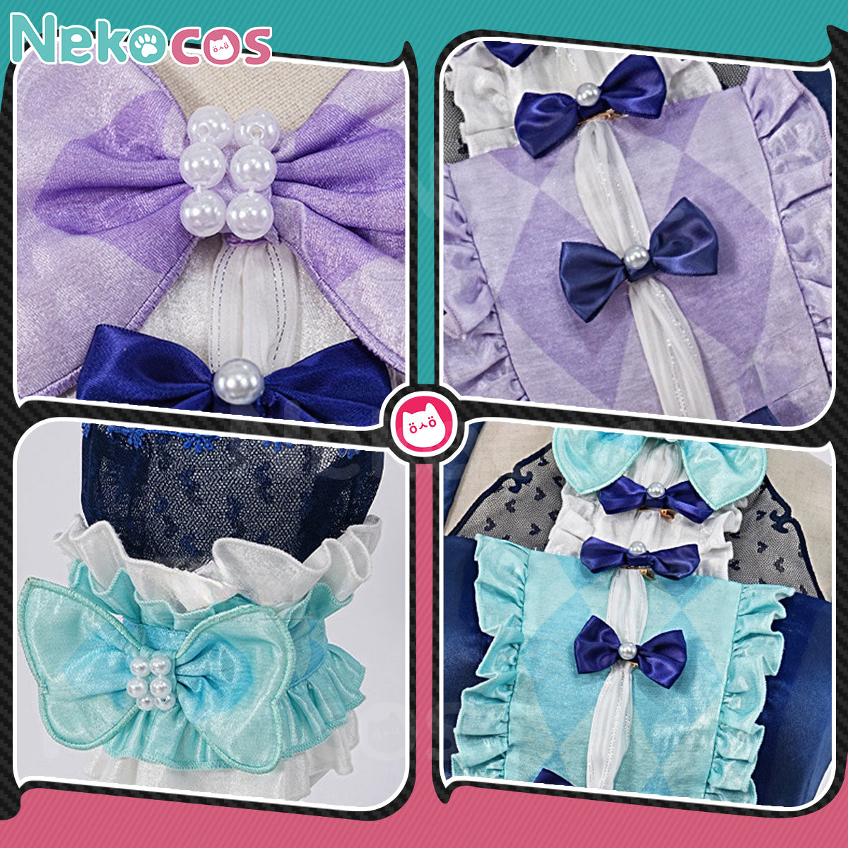 【Nekocos】Game Cosplay Sophy Hojo&Mirei Minami Cosplay Costume | In Stock
