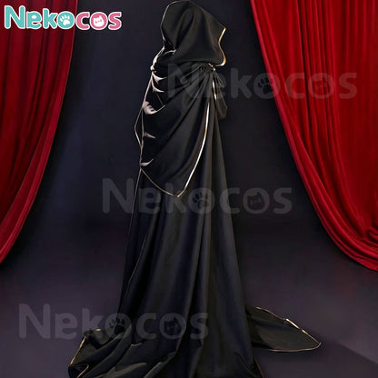 Halloween Knight Cloak Cosplay - Gold-Trimmed CloakCostume,Halloween Costume