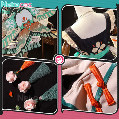 【Nekocos】Game Identity V Cosplay Little Girl Splendid Vermilion Cosplay Costume | In Stock