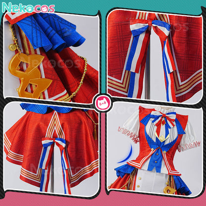 【Nekocos】Game Cosplay Hibiki Shikiin Cosplay Costume | In Stock