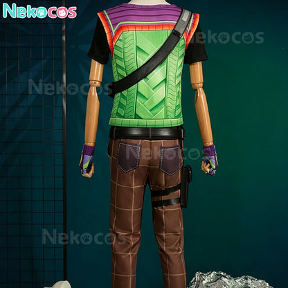 【Nekocos】Game Valorant Cosplay Gekko Cosplay Costume | In Stock
