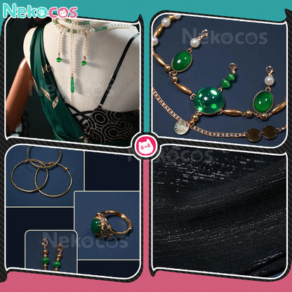 【Nekocos】Game Identity V Cosplay Geisha Resilience of Bamboo Cosplay Costume | In Stock