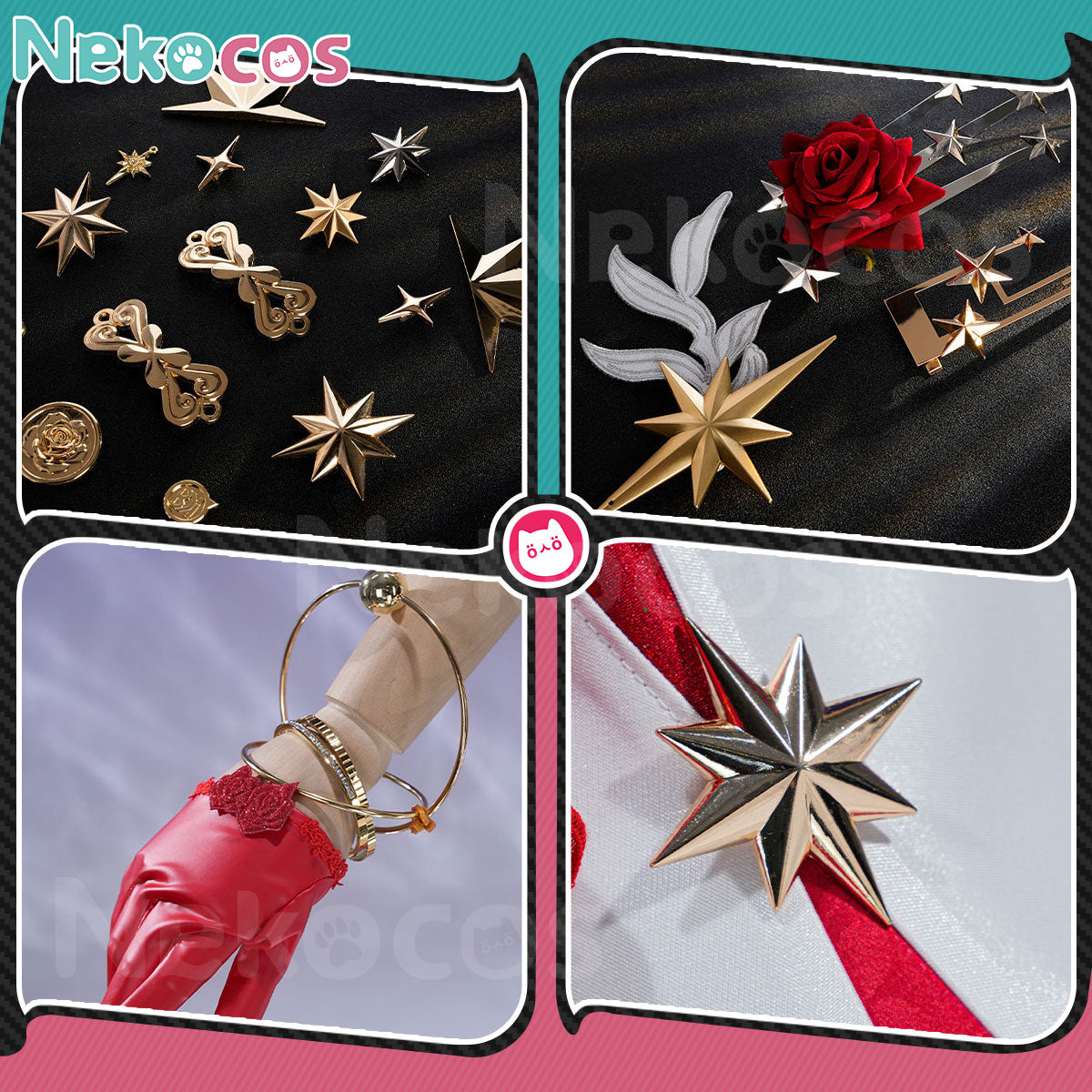 Honkai Star Rail Himeko Nova Cosplay Costume - Premium EditionCostume,Game,Honkai: Star Rail