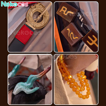 【Nekocos】Game Arknights Cosplay Jie Cosplay Costume Premium Edition | In Stock