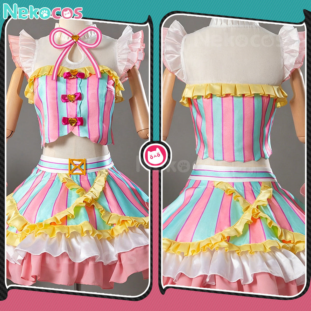 【Nekocos】Game Cosplay Laala Manaka Cosplay Costume | Custom-Tailor