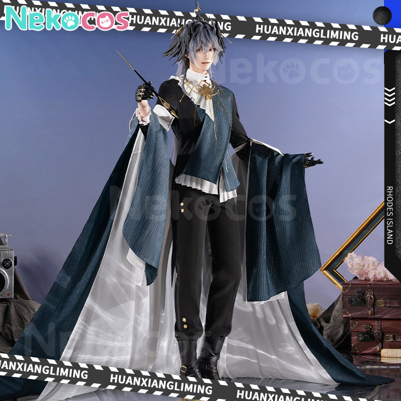 【Nekocos】Game Arknights Cosplay Logos Glorious Silence Cosplay Costume Premium Edition | Custom-Tailor