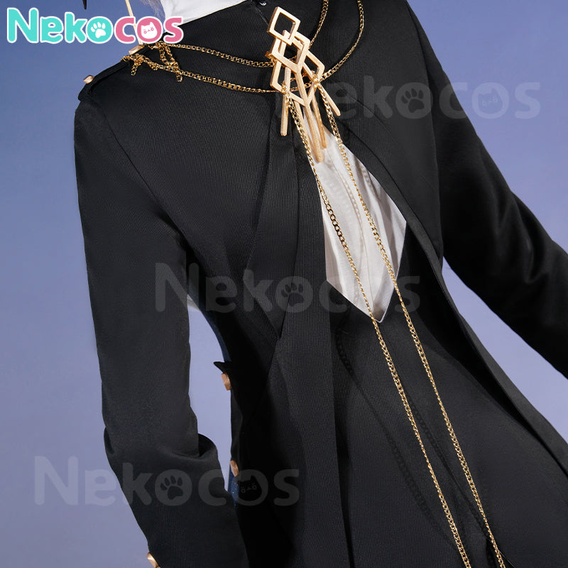 【Nekocos】Game Arknights Cosplay Logos Glorious Silence Cosplay Costume Premium Edition | Custom-Tailor