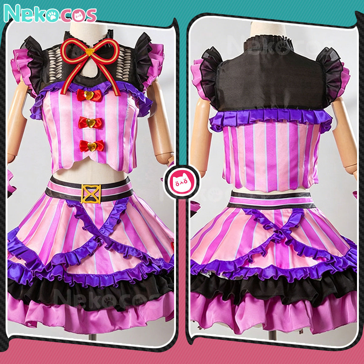【Nekocos】Game Cosplay Laala Manaka Cosplay Costume | Custom-Tailor