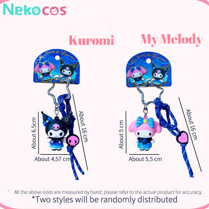 【Nekocos】Sanrio Starlight Ball Keychain 2025 New Style Bag Charm Plush Toy | In Stock
