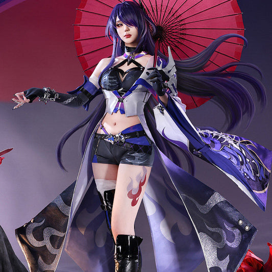 【Nekocos】Game Honkai: Star Rail Raiden Bosenmori Mei Acheron Cosplay Costume Premium Edition | Custom-Tailor