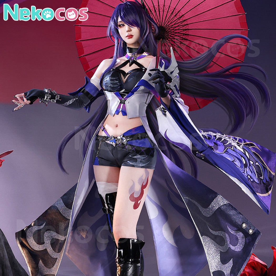 【Nekocos】Game Honkai: Star Rail Raiden Bosenmori Mei Acheron Cosplay Costume Premium Edition | Custom-Tailor