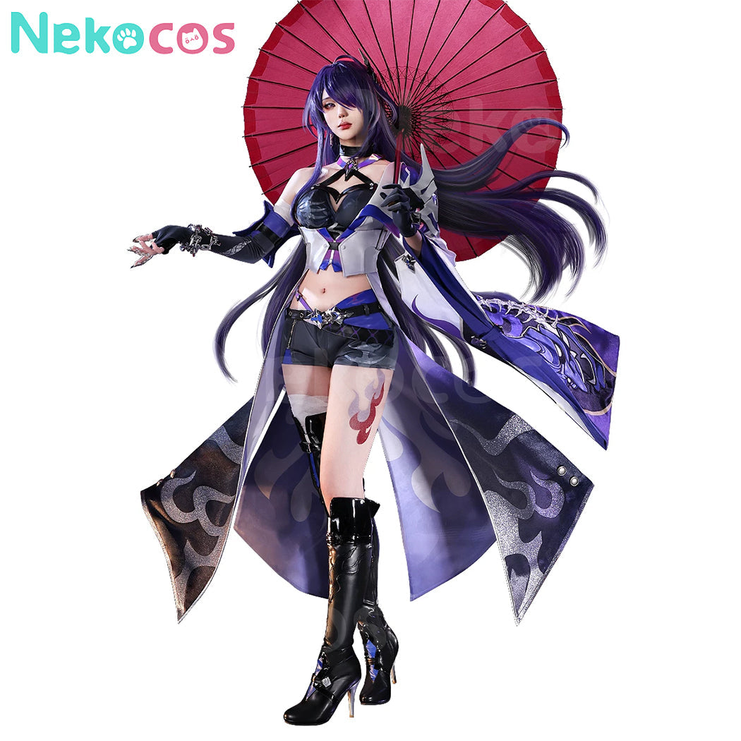 【Nekocos】Game Honkai: Star Rail Raiden Bosenmori Mei Acheron Cosplay Costume Premium Edition | Custom-Tailor