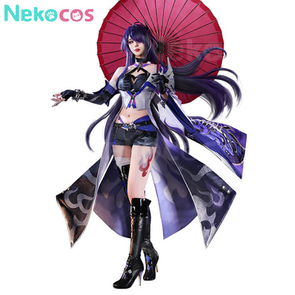 【Nekocos】Game Honkai: Star Rail Raiden Bosenmori Mei Acheron Cosplay Costume Premium Edition | Custom-Tailor
