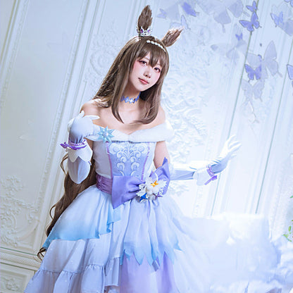 【Nekocos】Game Uma Musume Pretty Derby Cosplay Admire Vega Cosplay Costume | Custom-Tailor