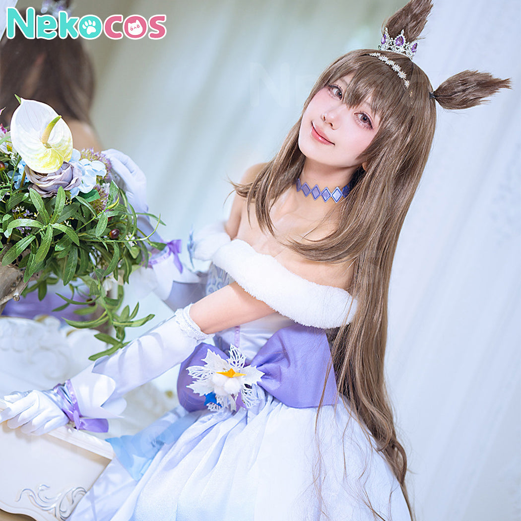 【Nekocos】Game Uma Musume Pretty Derby Cosplay Admire Vega Cosplay Costume | Custom-Tailor