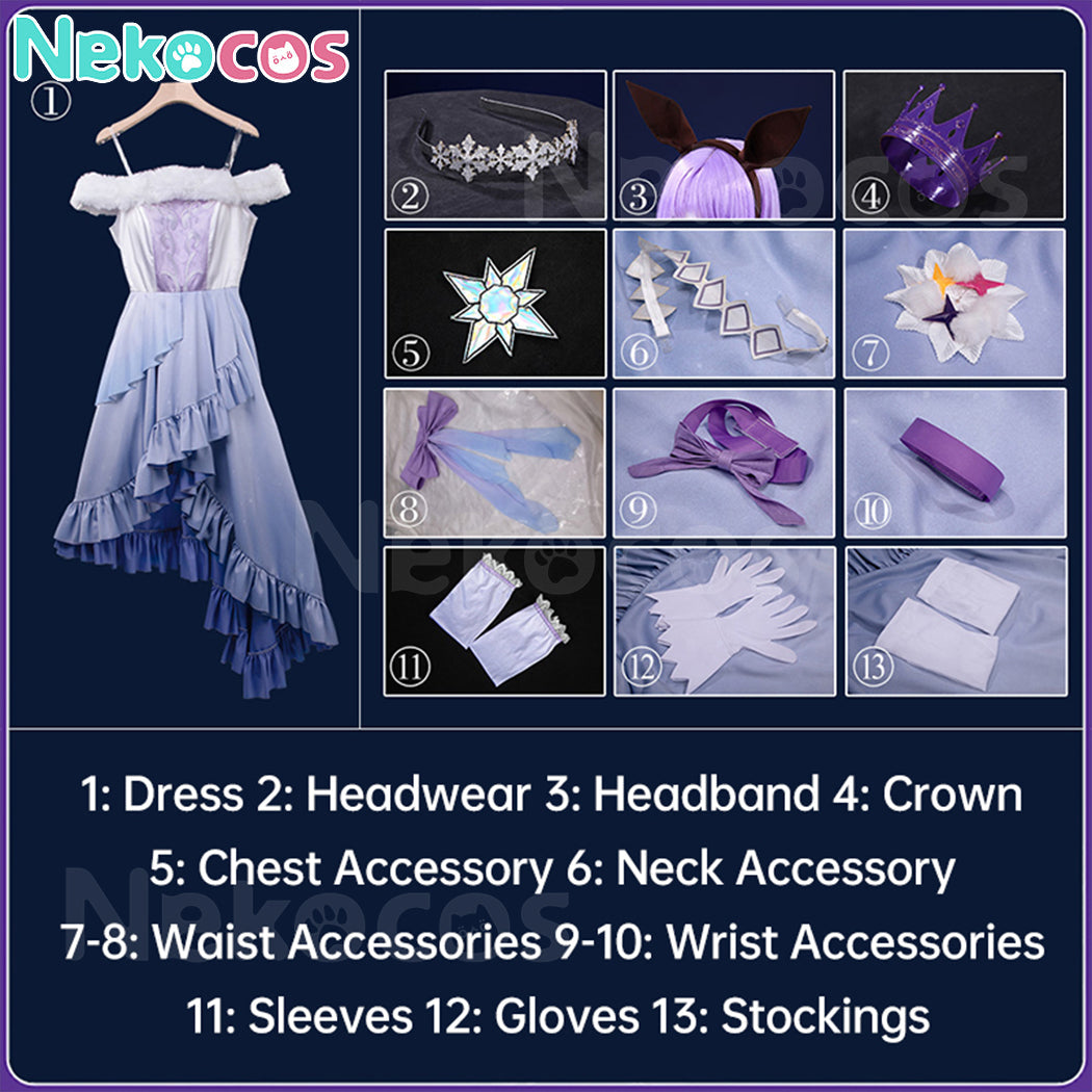 【Nekocos】Game Cosplay Admire Vega Christmas  Cosplay Costume | Custom-Tailor