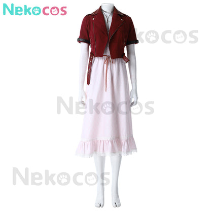 【Nekocos】Game Cosplay Remake Aerith Cosplay Costume | Custom-Tailor