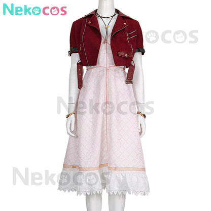 【Nekocos】Game Cosplay Remake Aerith Upgraded version Cosplay Costume | Custom-Tailor