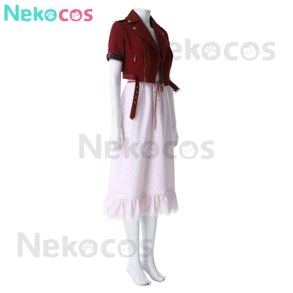 【Nekocos】Game Cosplay Remake Aerith Cosplay Costume | Custom-Tailor